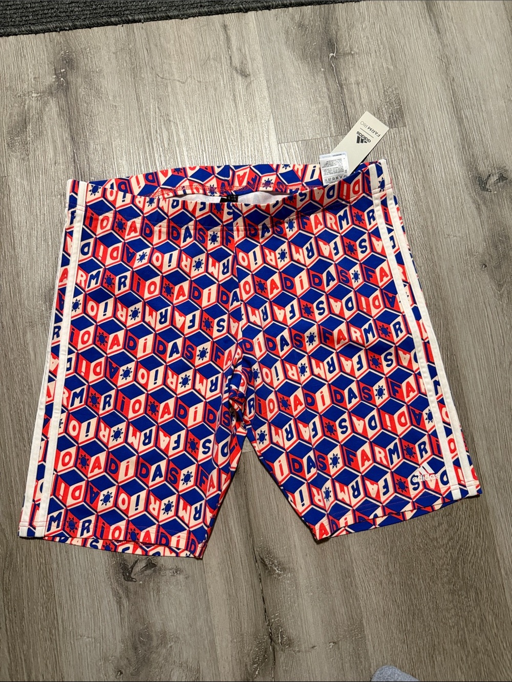 adidas women’s Farm Rio Graphic Bike shorts Active Shorts